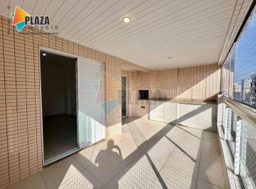 Apartamento · 101m² · 3 Quartos · 2 Vagas · Apartamento com 3 dormitórios para alugar, 101 m² por R$ 4.800,00/mês - Canto do Forte - Praia Grand