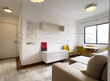 Apartamento · 35m² · 1 Quarto · 1 Vaga · Apartamento à Venda na Vila Nova Conceição Mobiliado Próximo ao Parque Ibirapuera