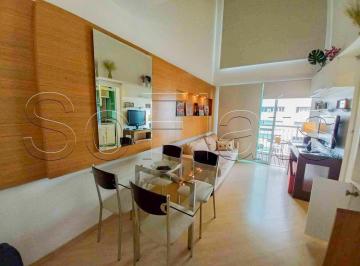 Apartamento · 50m² · 1 Quarto · 1 Vaga · Flat no Blue Loft com excelente localização na Vila Nova Conceição, disponível para locação.