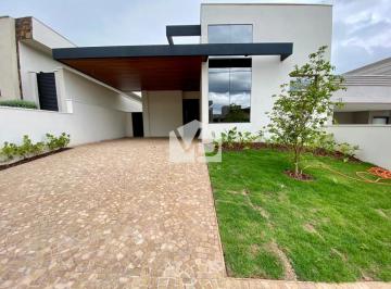 Fachada · Casa térrea alto padrão Condomínio San Marco, à venda Ribeirão Preto/SP