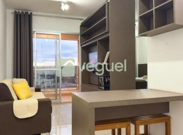 Apartamento · 37m² · 1 Quarto · 1 Vaga · Apartamento mobiliado padrão no Edifício Hub para alugar em Ribeirânia, Ribeirão Preto/SP