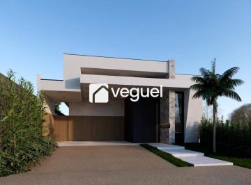 Casa · 170m² · 3 Quartos · 4 Vagas · Casa em condomínio com 3 suítes em Jardim Valencia, Ribeirão Preto - 150 m² de área interna, 300 m²
