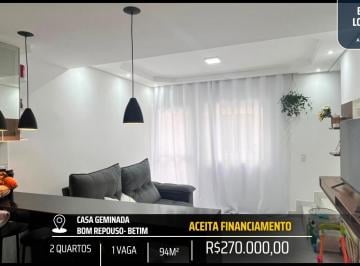 Casa · 60m² · EXCELENTE CASA NO BOM REPOUSO - QUINTAL E 2 QUARTOS