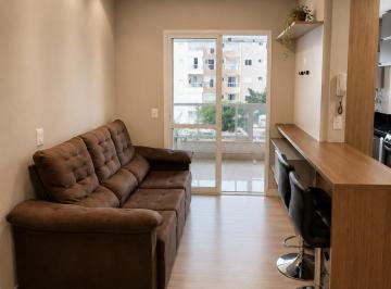 Apartamento · 58m² · 2 Quartos · 2 Vagas · Apartamento Mobiliado para Locação no Condomínio Yes! – Jundiaí/SP