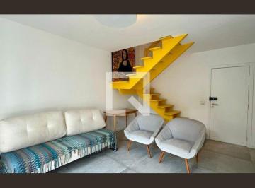 Sobre o imóvel: Apartamento amplo com 80m2, mobiliado, ar condicionado em todos  · Apartamento para Aluguel - Vila Madalena, 1 Quarto,  79 m² - São Paulo