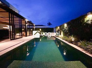 Casa · 242m² · 3 Quartos · 4 Vagas · Casa Sobrado com 3 quartos sendo suítes para alugar no Villa do Golf, Ribeirão Preto/SP