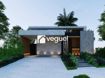 Casa · 170m² · 3 Quartos · 4 Vagas · Casa em condomínio no Jardim Valencia, Ribeirão Preto (SP) – 150 m² de área interna e 291,53 m² de t