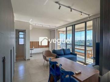 Apartamento · 49m² · 1 Quarto · 1 Vaga · Apartamento mobiliado de 49,37m² com 1 suíte para alugar na AV. João Fiusa, Ribeirão Preto/SP.