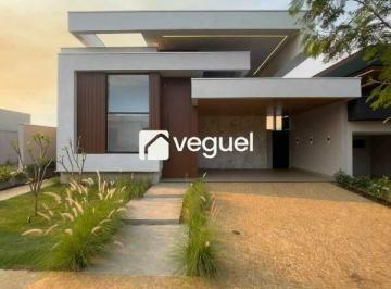 Casa · 178m² · 3 Quartos · 4 Vagas · Casa Térrea Alto Padrão no Condomínio Quinta dos Ventos, à venda em Ribeirão Preto/SP.