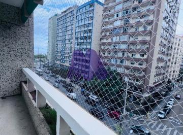 Foto 18 · Apartamento para locação em Santos-SP: 2 suítes, vista ao mar, 1 vaga na garagem, 85 m² - Bairro Boq