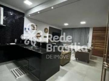 Casa · 156m² · 2 Quartos · 3 Vagas · CASA 2 QUARTOS PISCINA AQUECIDA SUITE MODERNA GUARÁ II ÁREA DE LAZER