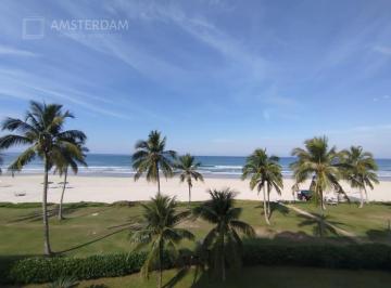 Foto 01 · Apartamento frontal ao mar, disponível para locação anual no M7 - Riviera, 4 suítes, 3 vagas, 200m²