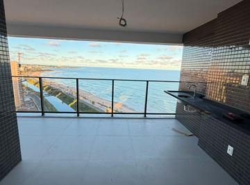 Apartamento de 3 quartos, Salvador · Apartamento nunca habitado, vista mar, 3/4, suíte, varandão, 105m2