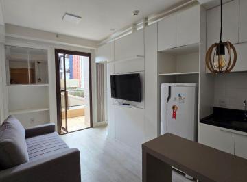 Apartamento de 1 quarto, Brasília · 1 QUARTO SUÍTE MOBILIADO NO PARK SUL COM VARANDA GOURMET E LAZER COMPLETO, VISTA PARA PISCINA.