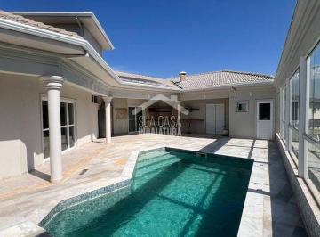Casa · 390m² · 4 Quartos · 4 Vagas · Casa Térrea 4 Suítes, Escritórios e Vista panorâmica no Residencial Villa Suíça - Indaiatuba