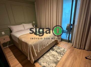 Apartamento · 34m² · 1 Quarto · Apartamento para venda ou locação de 30m² mobiliado, localizado no Brooklin.