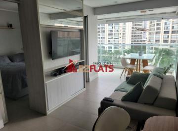 Apartamento · 50m² · 1 Quarto · 1 Vaga · Flat com ótimo preço no bairro Brooklin. Confira!