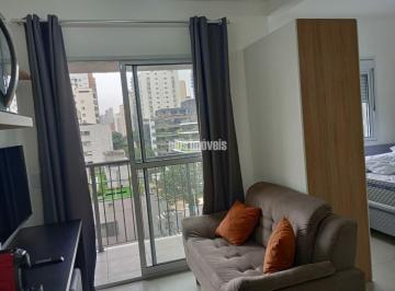 Apartamento · 24m² · 1 Quarto · Studio com Varanda e Lazer Completo na Vila Olímpia - 24 m²