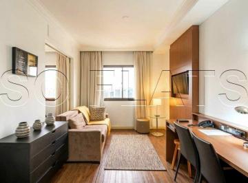 Apartamento · 30m² · 1 Quarto · 1 Vaga · Flat The World disponível para locação com 30m², 01 dormitório e 01 vaga de garagem.
