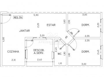 Apartamento · 46m² · 2 Quartos · 1 Vaga · Apartamento com 02 dormitórios à venda,46,63m² na Vila Eldízia - Santo André/SP