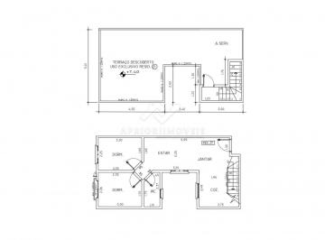 Apartamento · 97m² · 2 Quartos · 2 Vagas · Cobertura com 02 dormitórios à venda,97,54m² na Vila Eldízia - Santo André/SP