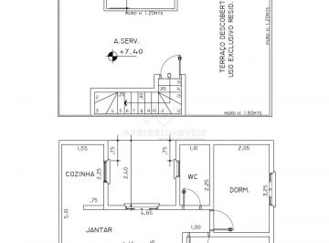 Apartamento · 95m² · 2 Quartos · 2 Vagas · Cobertura com 02 dormitórios à venda,95,36m² na Vila Eldízia - Santo André/SP