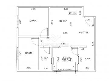 Apartamento · 49m² · 2 Quartos · 1 Vaga · Apartamento com 02 dormitórios à venda,49,89m² na Vila Eldízia - Santo André/SP
