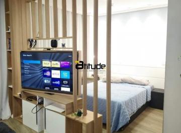 Apartamento · 33m² · 1 Quarto · 1 Vaga · Flat Mobiliado Para Venda No Condomínio Confort Suítes - Alphaville