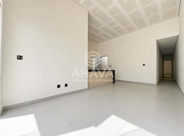 Casa · 126m² · 3 Quartos · 2 Vagas · Casa Geminada Linear 3 Quartos sendo 1 Suíte à Venda, 180m², 2 Vagas, Bairro Santa Mônica, próximo a