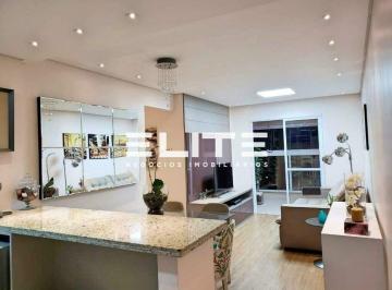 Apartamento · 74m² · 3 Quartos · 2 Vagas · Apartamento 3 dormitórios (1 suíte) para Aluguel no Campestre – Santo André/SP | 2 vagas | Mobiliado