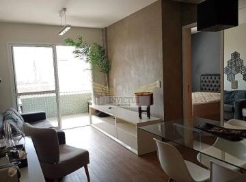 Apartamento · 57m² · 1 Quarto · 2 Vagas · Apartamento Mobiliado com 1 Dormitório à Venda, 57m² – Campestre, Santo André/SP.