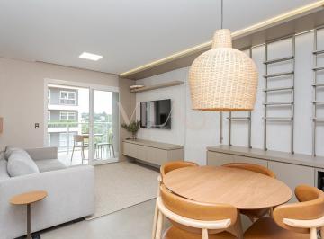 Apartamento · 87m² · 3 Quartos · 2 Vagas · Apartamento Mobiliado Decorado Ecoville – Edifício Trebbiano