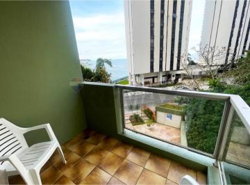 Apartamento · 57m² · 1 Quarto · 1 Vaga · Apartamento a venda Guarujá/SP 1 Quarto Amplo Armário Embutido Frente ao Mar 2 banheiros Varanda Chu