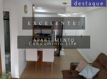 Apartamento · 64m² · 2 Quartos · 1 Vaga · APARTAMENTO PARA VENDA NO CONDOMÍNIO LIFE RESIDENCIAL ENGORDADOURO JUNDIAÍ