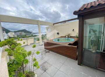 Apartamento · 173m² · 1 Quarto · 1 Vaga · Cobertura incrivel totalmente reformada com vista pro Cristo e Lagoa