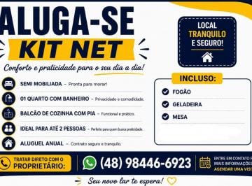 Casa de 1 quarto, Florianópolis · Kit Net Aluguel