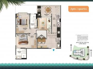 Apartamento · 63m² · 2 Quartos · 1 Vaga · Apartamento em Itaipu, Niterói/RJ de 63m² 2 quartos à venda por R$ 714.000,00