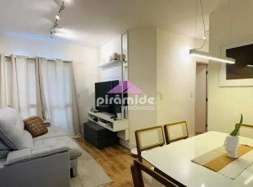 Apartamento · 60m² · 2 Quartos · 1 Vaga · Apartamento em Parque Residencial Aquarius, São José dos Campos/SP de 60m² 2 quartos à venda por R$