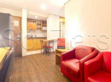 Apartamento · 43m² · 1 Quarto · 1 Vaga · Flat em Centro, Santo André/SP de 43m² 1 quartos para locação R$ 2.300,00/mes