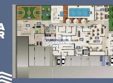 Apartamento · 57m² · 2 Quartos · 1 Vaga · Apartamento em Jardim Oswaldo Cruz, São José dos Campos/SP de 57m² 2 quartos à venda por R$ 540.000,