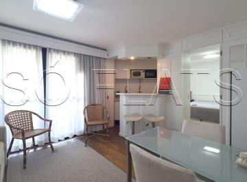 Apartamento · 39m² · 1 Quarto · 1 Vaga · Apartamento em Higienópolis, São Paulo/SP de 39m² 1 quartos para locação R$ 3.530,00/mes