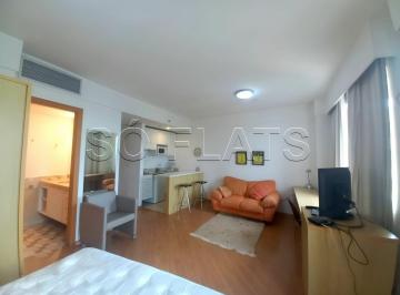 Apartamento · 28m² · 1 Quarto · 1 Vaga · Apartamento em Alphaville Industrial, Barueri/SP de 28m² 1 quartos para locação R$ 3.300,00/mes