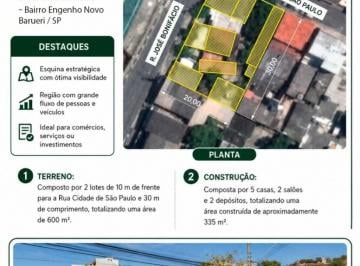 Terreno · 600m² · Terreno à venda no bairro Vila Engenho Novo - Barueri/SP