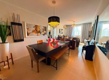 665f04a7ce4fcad9989a5cfce242c4f08201fdf5 · Apartamento com 3 dormitórios à venda, 127 m² por R$ 1.150.000,00 - Aparecida - Santos/SP