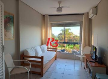 8c4d397e68fdc872f3844f5de2a14a98a81ba485 · Apartamento com 1 dormitório para alugar, 56 m² por R$ 4.222,00/mês - Aparecida - Santos/SP