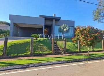 Casa · 294m² · 4 Quartos · 4 Vagas · Casa Moderna com Área gourmet e piscina aquecida.