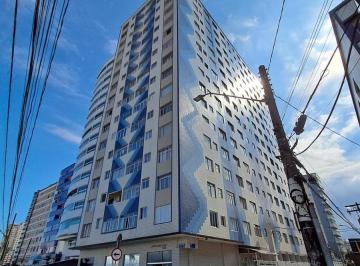 Apartamento · 1 Quarto · 1 Vaga · Apartamento em prédio de frente para a praia Guilhermina em Praia Grande SP