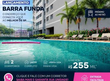 Apartamento de 2 quartos, São Paulo · Apartamentos na planta Barra Funda, Sp - MCMV.