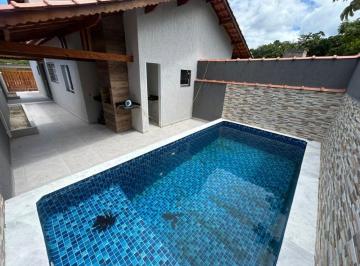 Casa de 2 quartos, Itanhaém · Casa Geminada com Piscina 6x2 e Suíte no Tupy – Conforto, Lazer e Localização Estratégica