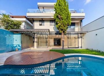 Foto 01 · Casa nova com elevador e piscina Jardim Paulista: 4 quartos, 4 suítes, 4 salas, 7 banheiros, 4 vagas